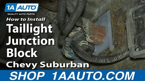 2002 chevy avalanche junction box|How to Replace Tail Light Combination Junction Block 1999.